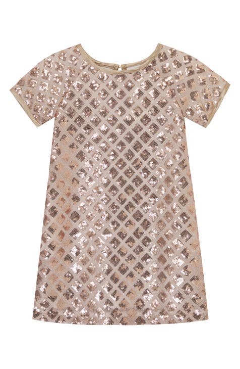 Little Girls Metallic Dresses Rompers Nordstrom