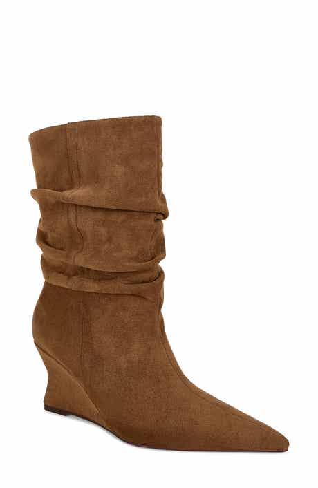 AZALEA WANG Asaf Slouch Shaft Bootie