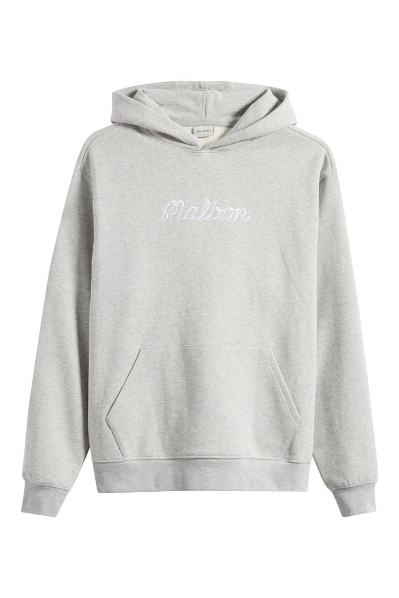 Fesque Relaxed Fit Cotton Hoodie, Main, color, HEATHER GREY