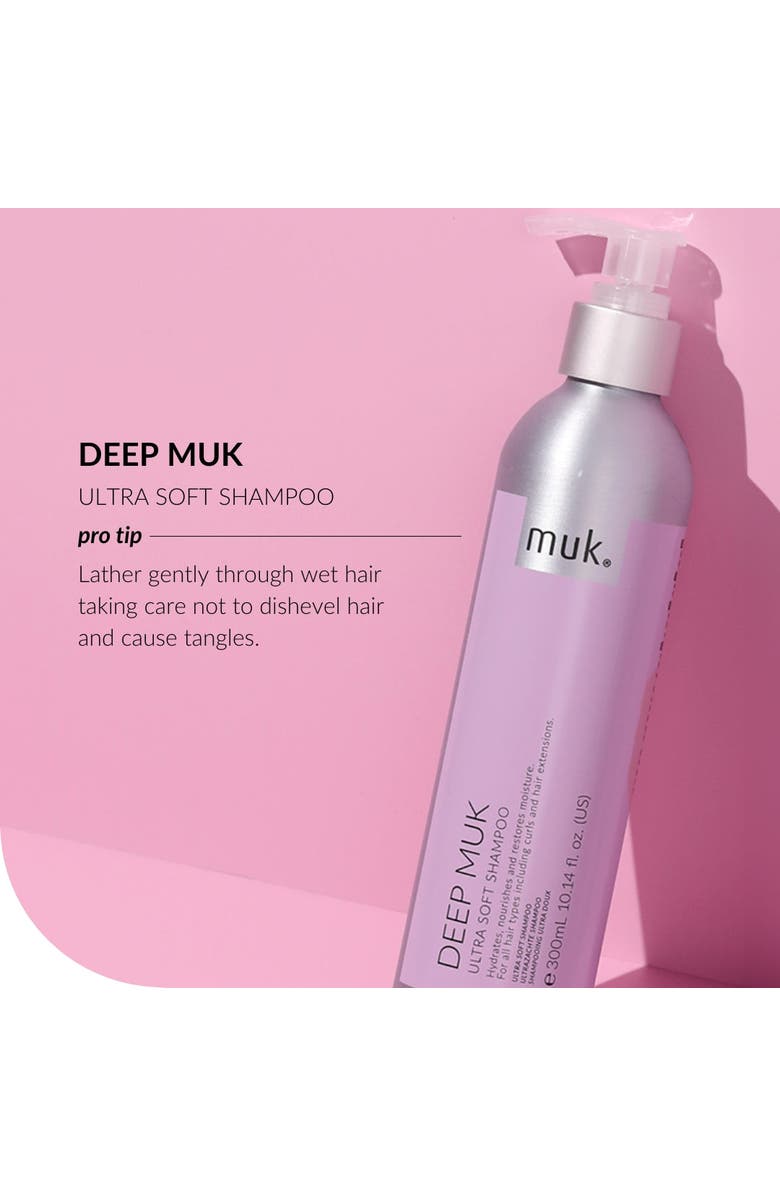 Muk Haircare Deep muk Ultra Soft Shampoo, Alternate, color, 10.14 Fl Oz