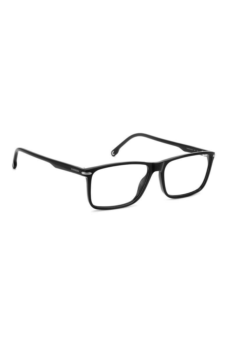 54mm Rectangular Optical Glasses, Alternate, color, BLACK