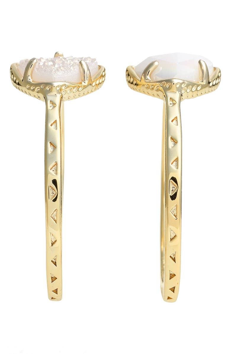 Kendra Scott 'Anna' Triangle Rings, Alternate, color,