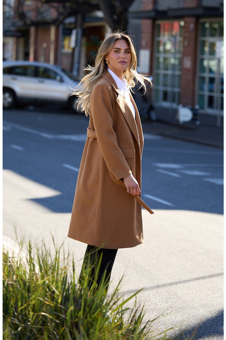 Julianne Belted Coat, Alternate, color, CAMEL