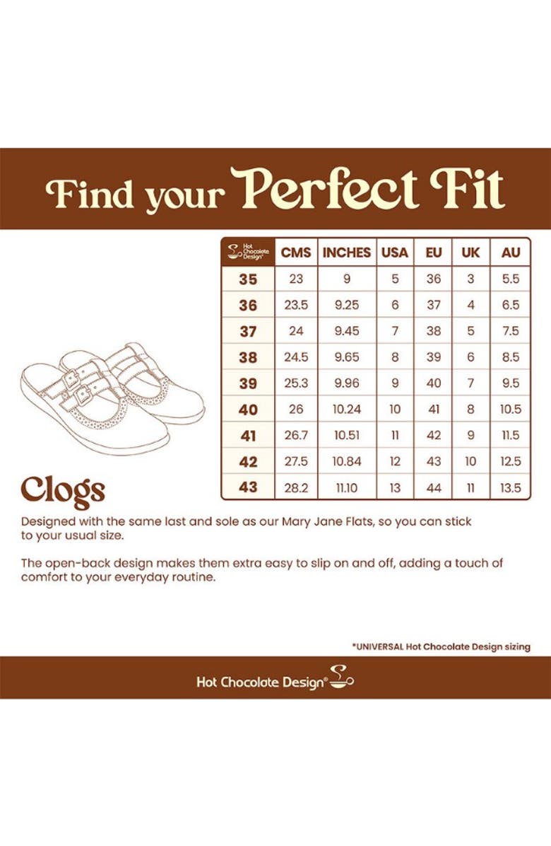 Hot Chocolate Design Stellar Women's Mary Jane Clogs, Alternate, color, Stellar