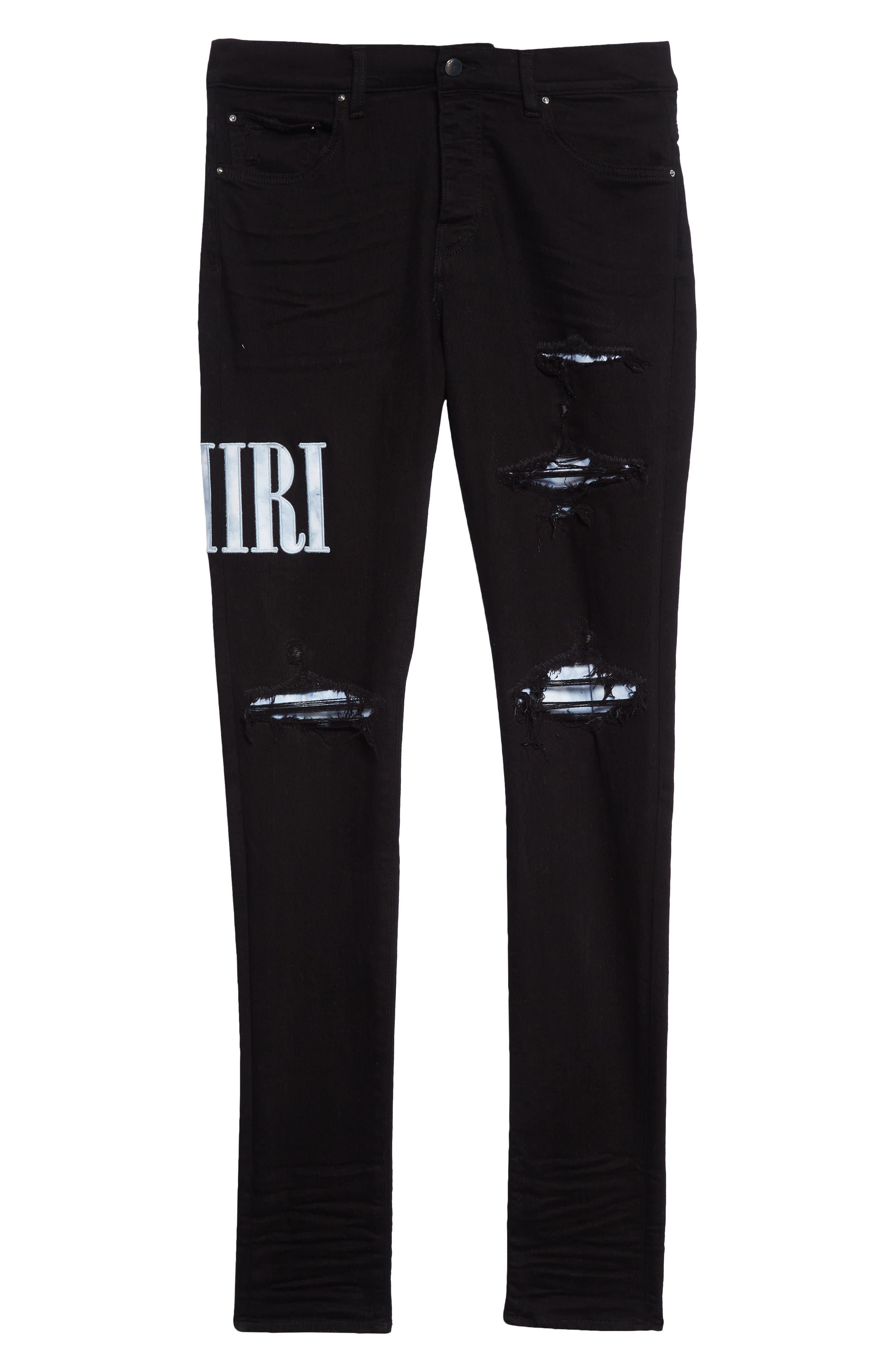 Tie Dye Core Logo Stretch Denim Jeans (Men) | Nordstrom
