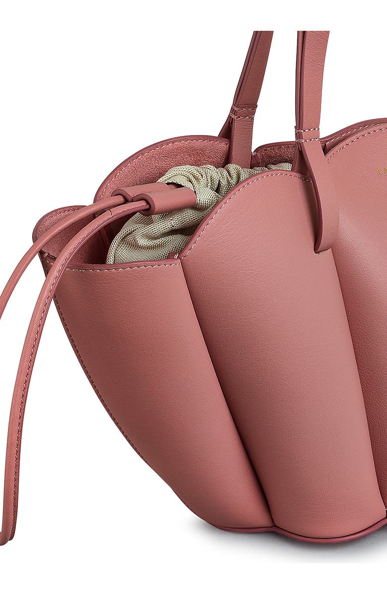 Radley x Kentucky Derby Lily Small Leather Tote, Alternate, color, Sienna Pink