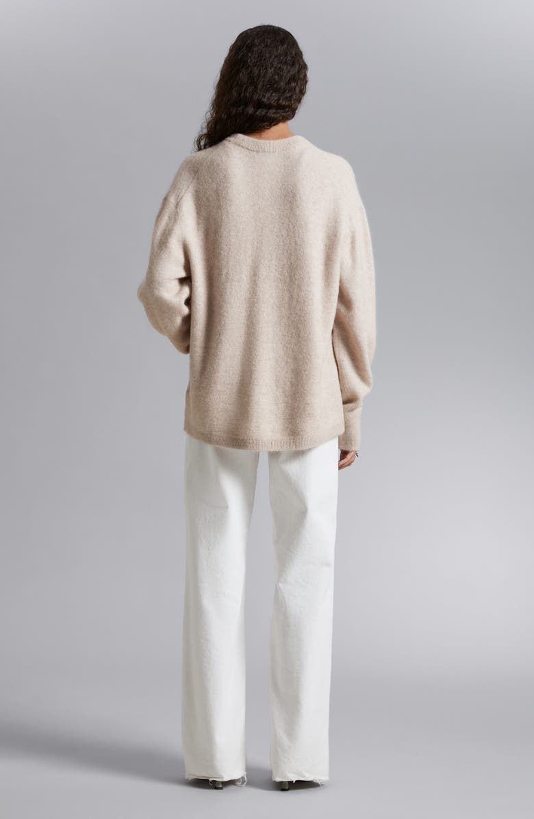 & Other Stories Alpaca Blend Crewneck Sweater, Alternate, color, 