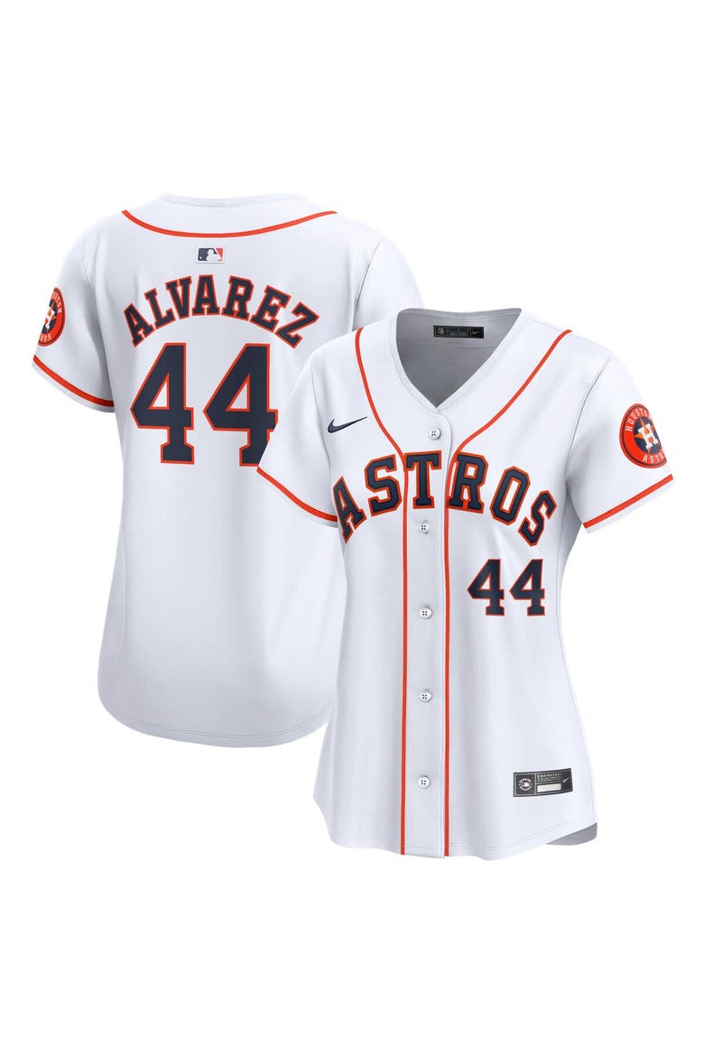 Women's Nike Yordan Alvarez White Houston Astros Home Limited Player Jersey, Alternate, color, White
