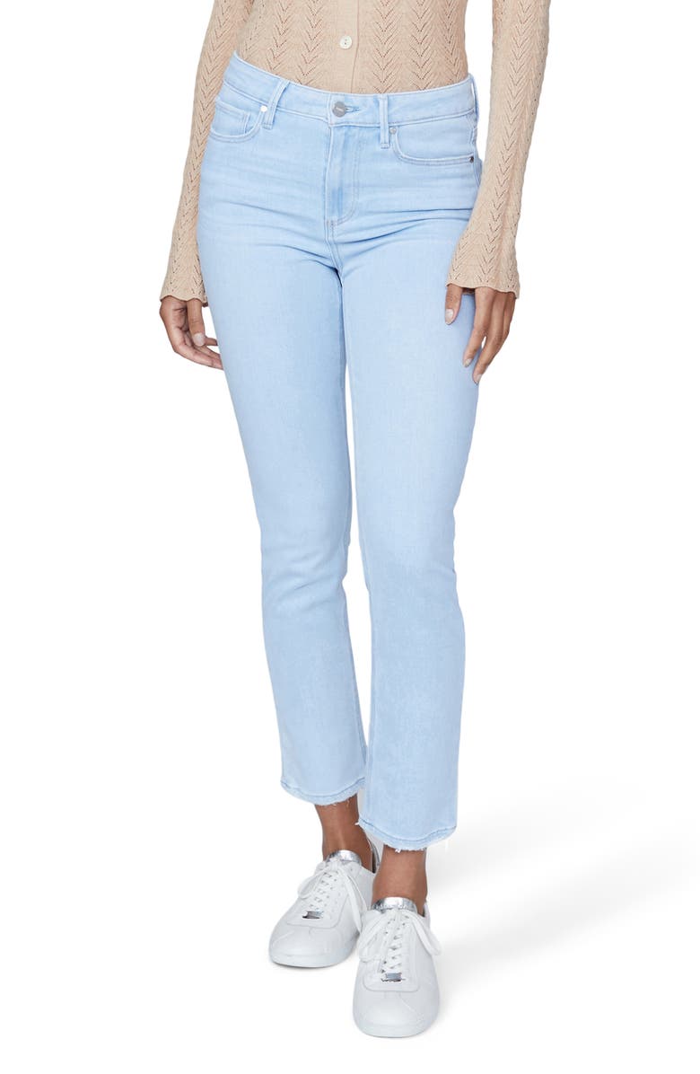 PAIGE Hoxton High Waist Ankle Slim Fit Jeans, Main, color,