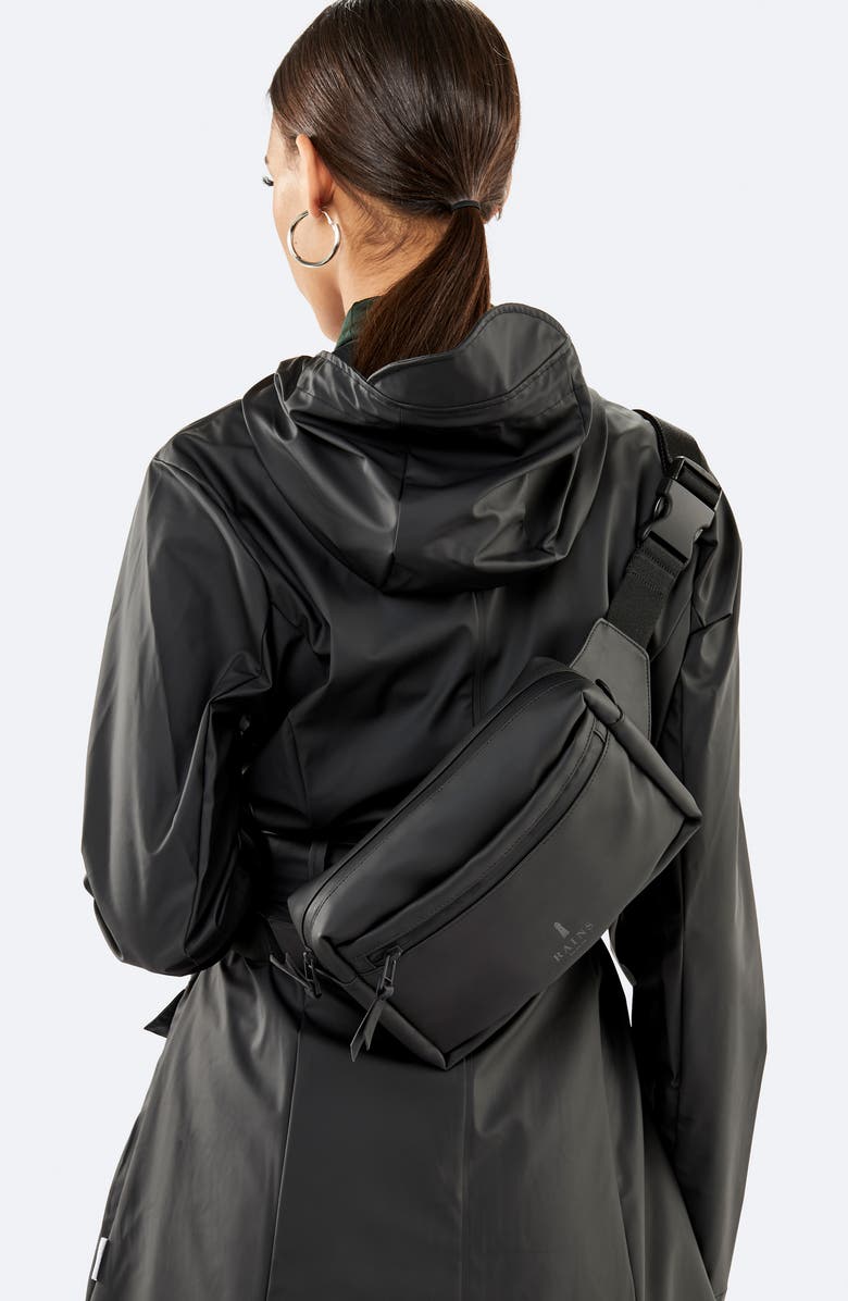 Rains Waterproof Belt Bag, Alternate, color,