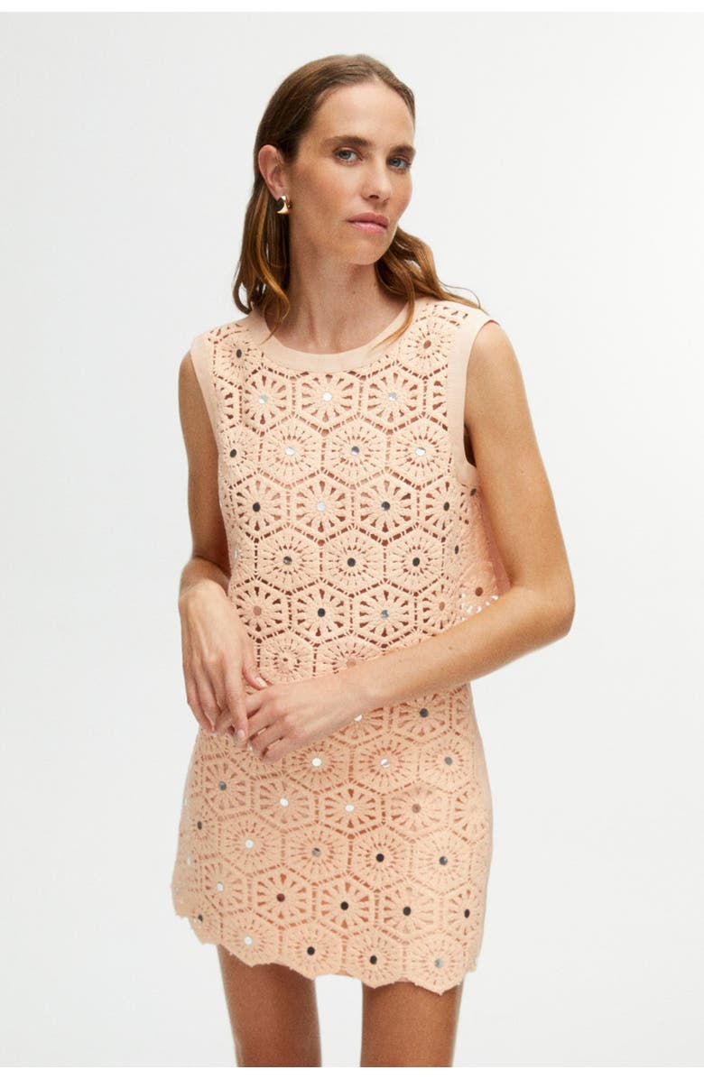 Nocturne Embroidered Mini Skirt, Alternate, color, 