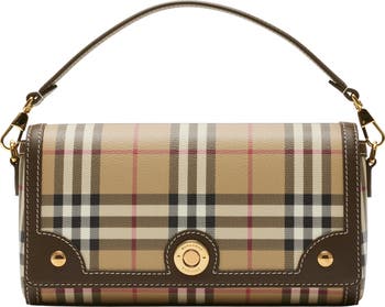 【FW25】BURBERRY NOTE ハンドバッグ Note Bag in Black - Women | Burberry® Official