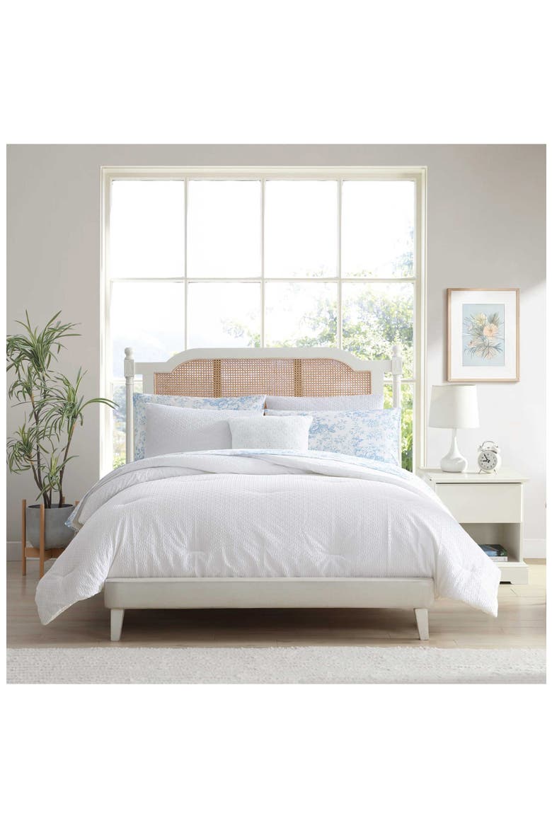 Margaret Comforter & Sham 3-Piece Set, Alternate, color, WHITE