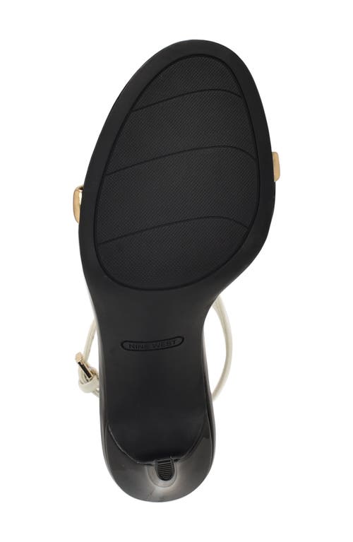 Nine West Miaza T-strap Stiletto Sandal In Black