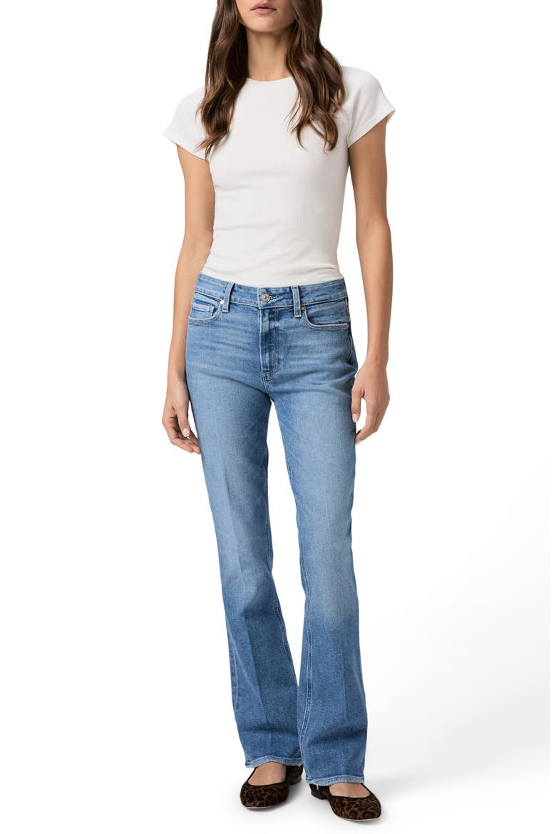 Manhattan High Waist Bootcut Jeans, Alternate, color, BUCKINGHAM