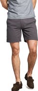 Billy Reid Moore Flat Front Textured Cotton Shorts