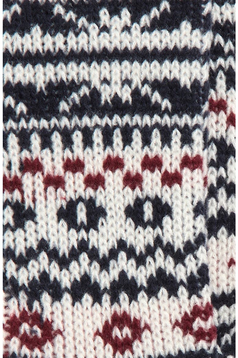 Apres Skis Crew Socks, Alternate, color, BLUE FAIRISLE