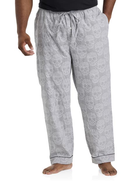 Big & Tall  Skull Patterned Lounge Pants