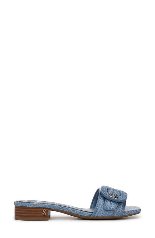 Sam & Libby Kandie Slide Sandal In Blue
