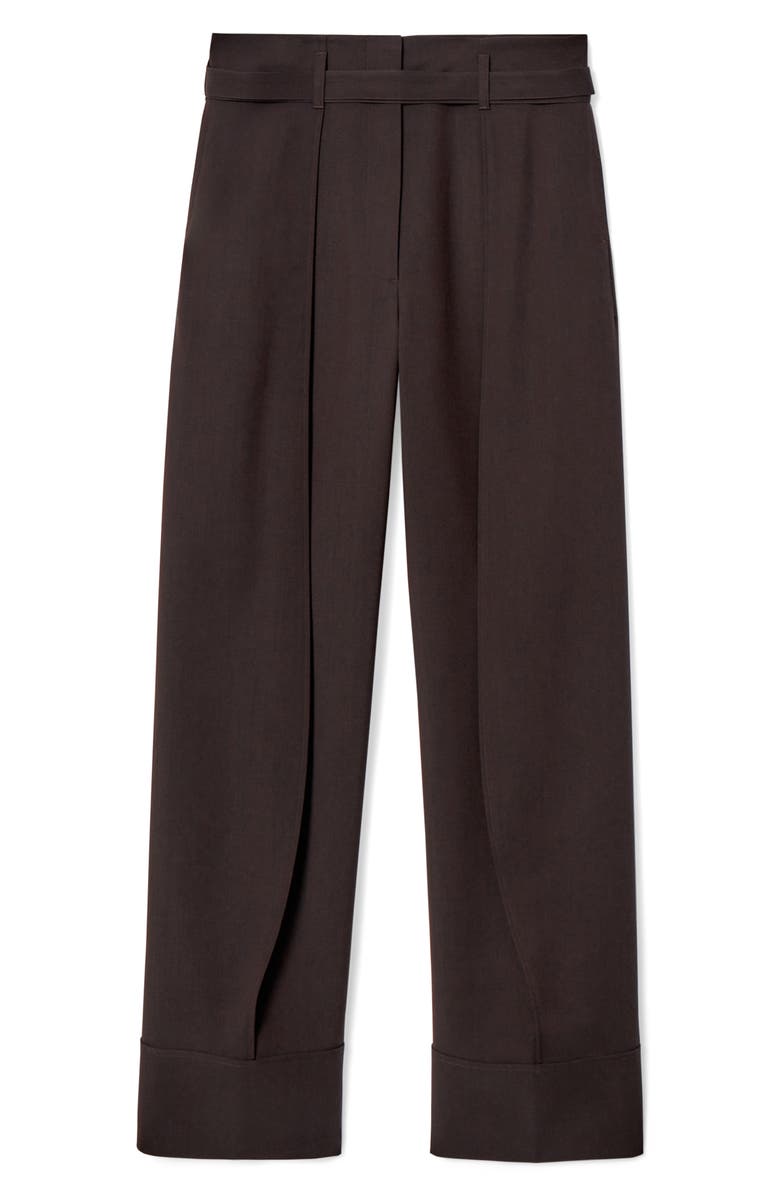 COS Turn-Up Wide Leg Pants, Alternate, color, 