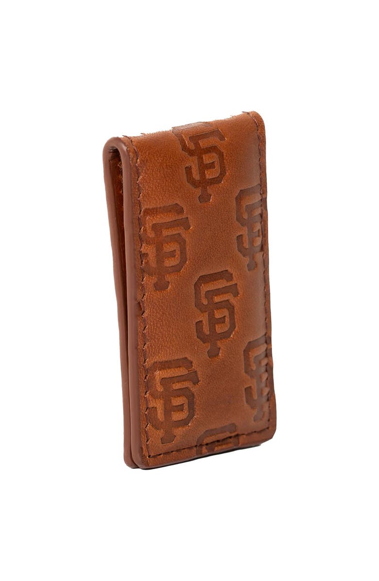 LUSSO Brown San Francisco Giants Sammy Magnetic Money Clip, Alternate, color, Brown
