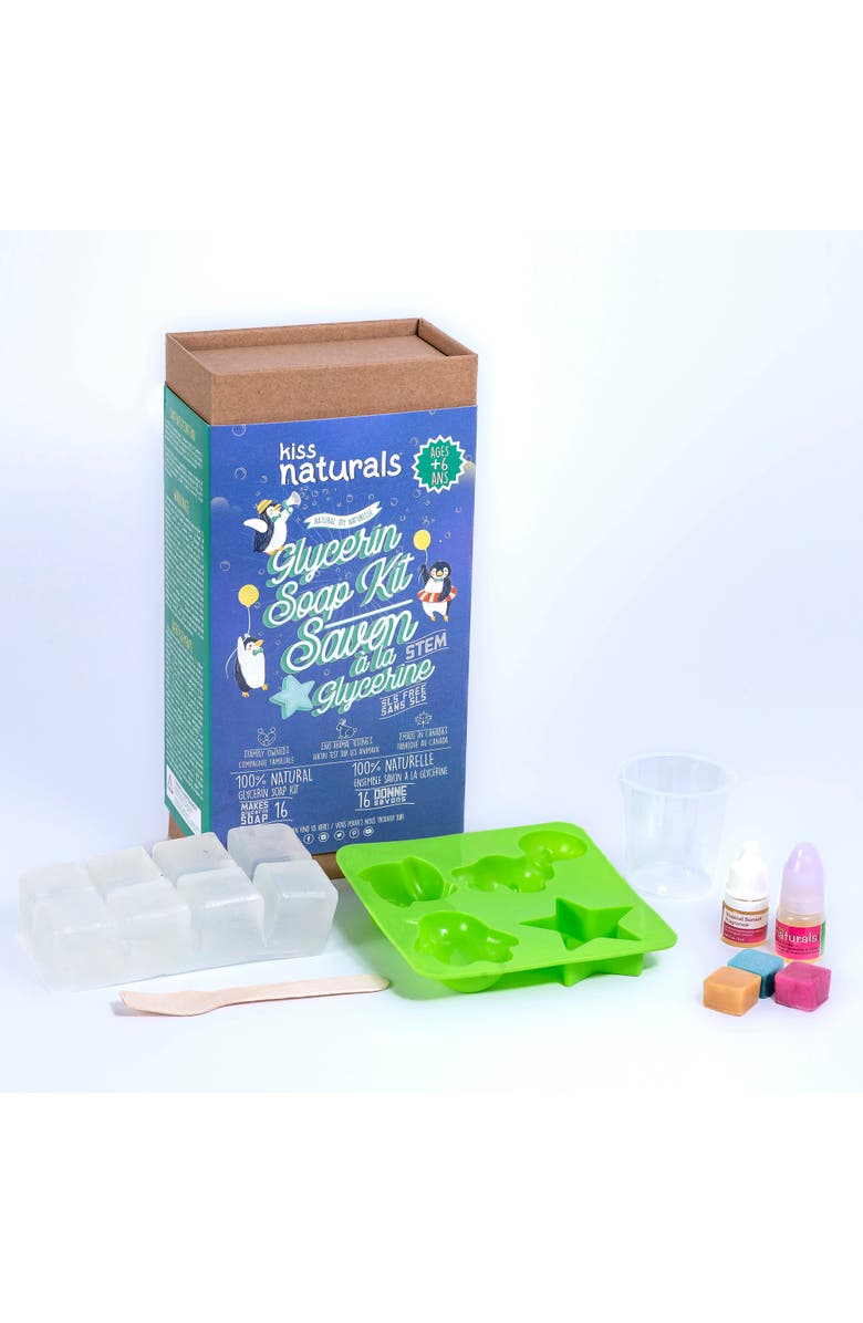 Kiss Naturals Diy Glycerin Soap Making Kit for Kids, Alternate, color, Multicolored