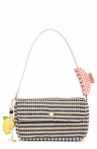 Madden Girl Straw Shoulder Bag