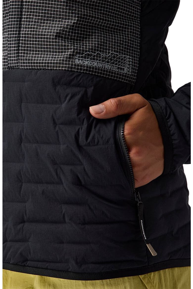 Peale Primaloft Stitch-Free Baffle Stretch Jacket - Women's, Alternate, color, Black