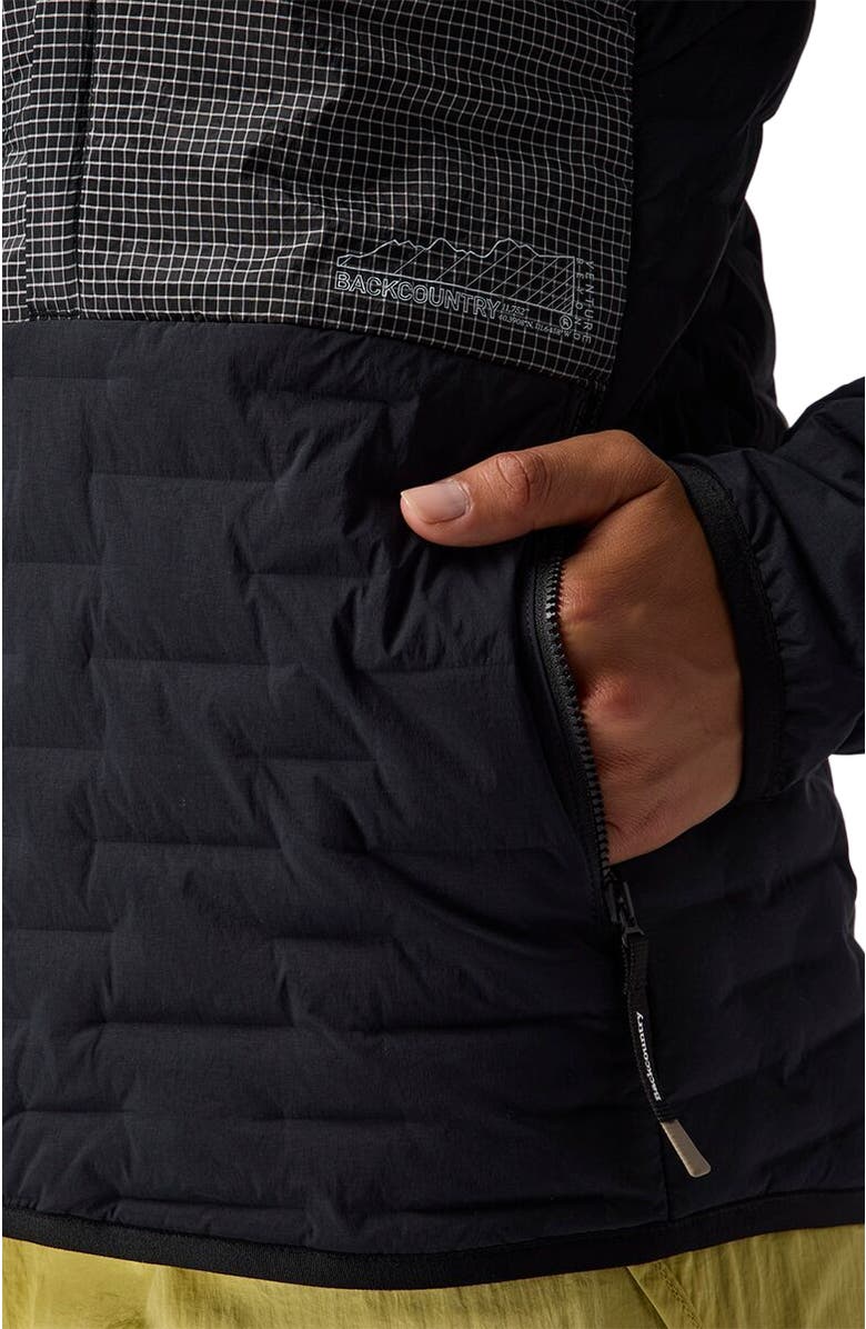 Backcountry Peale Primaloft Stitch-Free Baffle Stretch Jacket - Women's, Alternate, color, Black