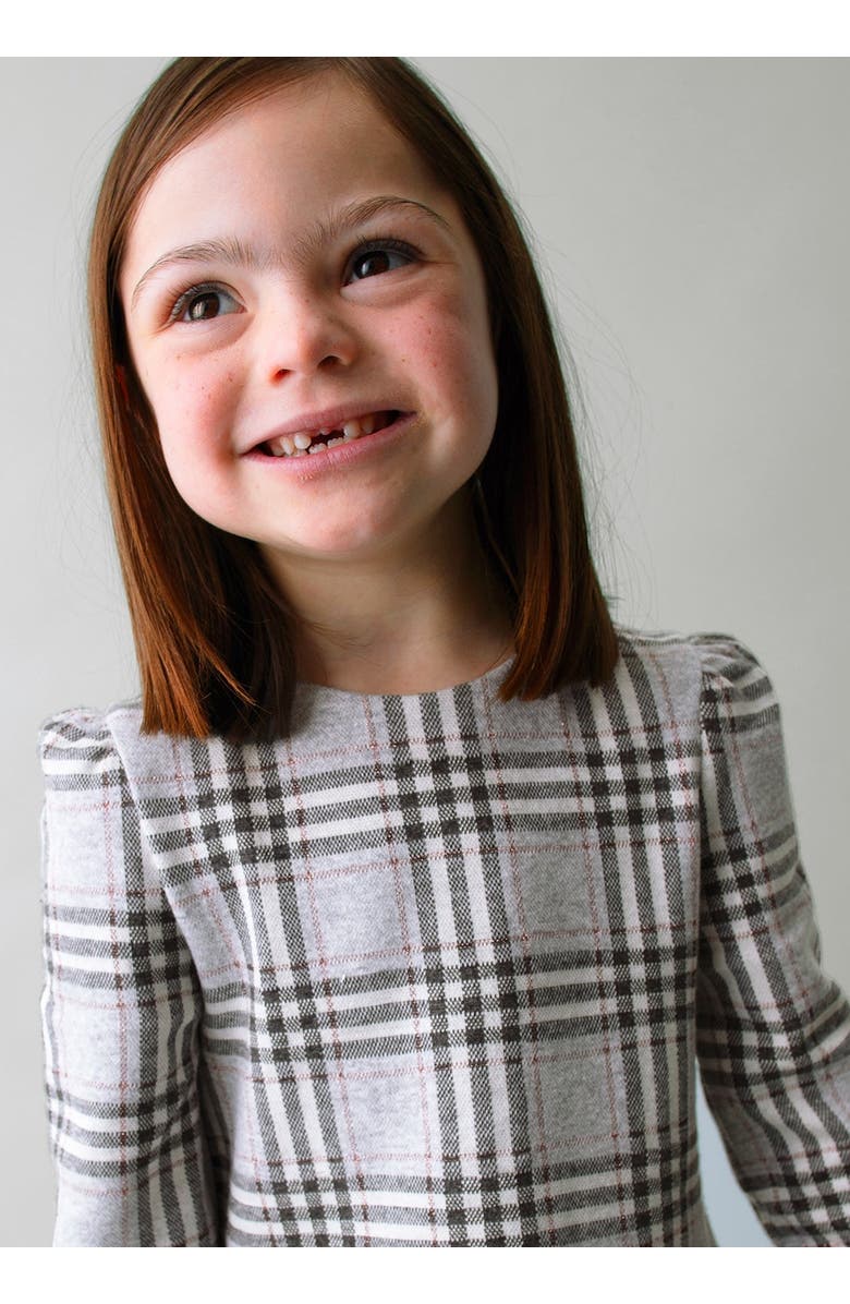 Mayoral Roma Pleated Dress, Alternate, color, Grey