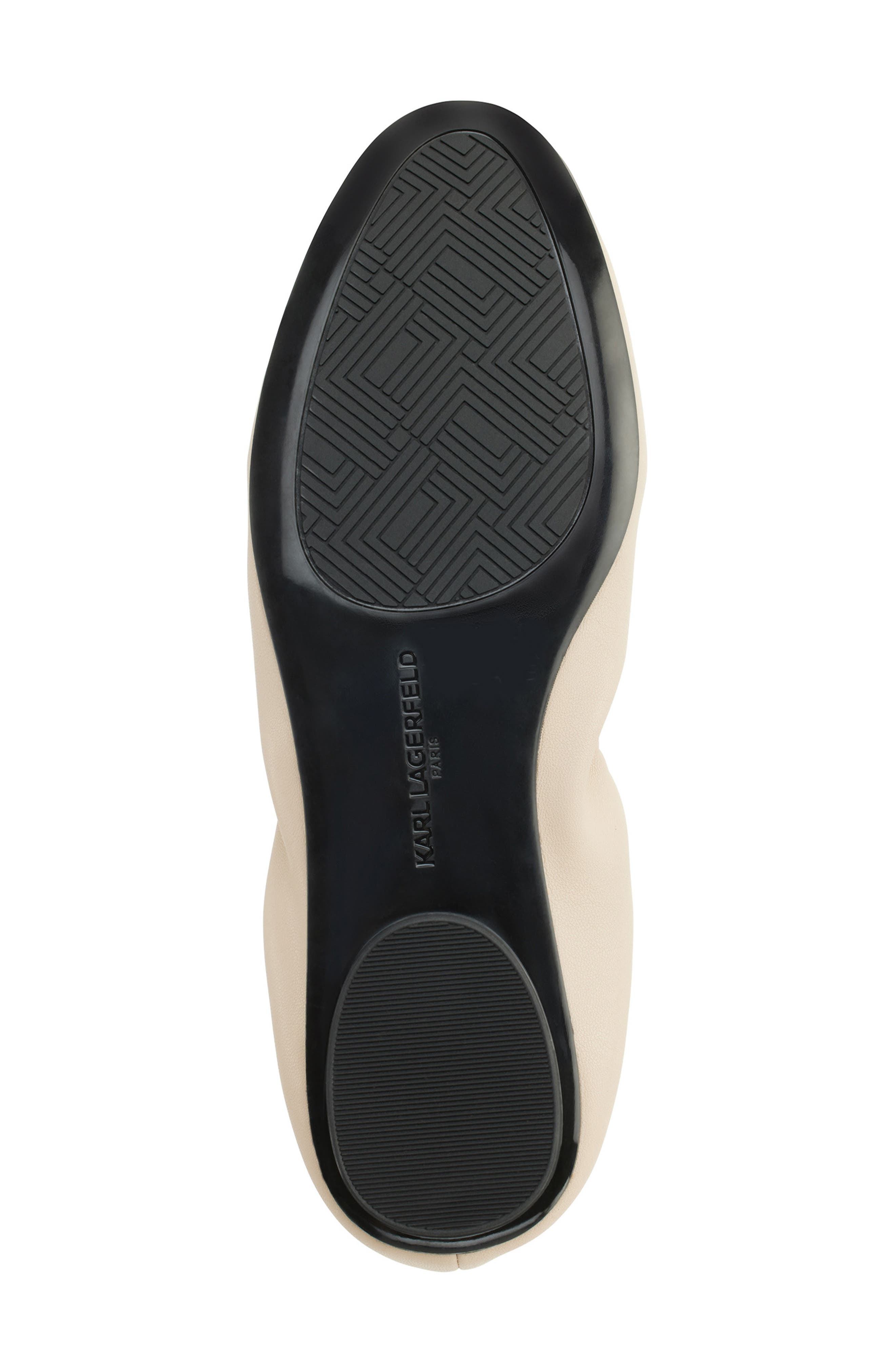 Velma Metallic Ballet Flat, Alternate, color, DUSTY NUDE