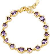 SAVVY CIE JEWELS Multi Shape Station Bracelet