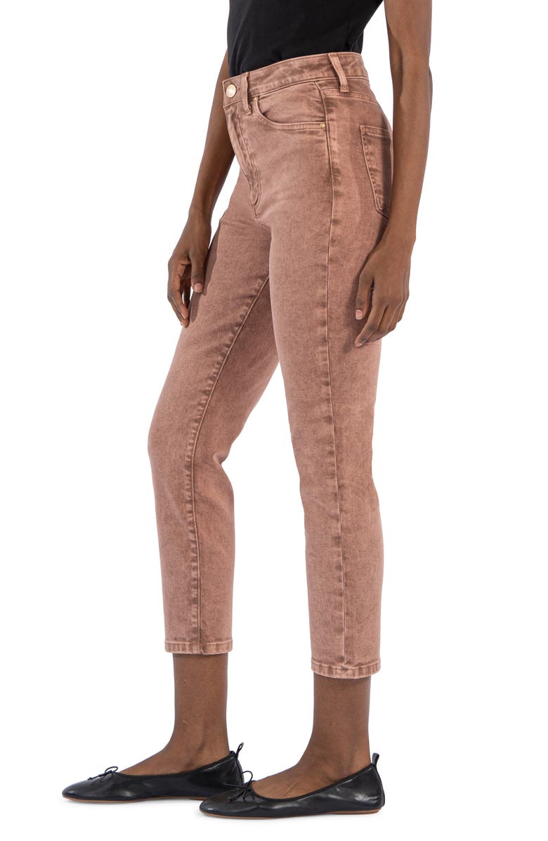 KUT from the Kloth Reese High Waist Ankle Straight Leg Jeans, Alternate, color, 