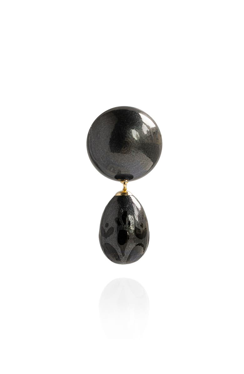 Saulė Label Calista Brooch, Main, color, Phantom Black