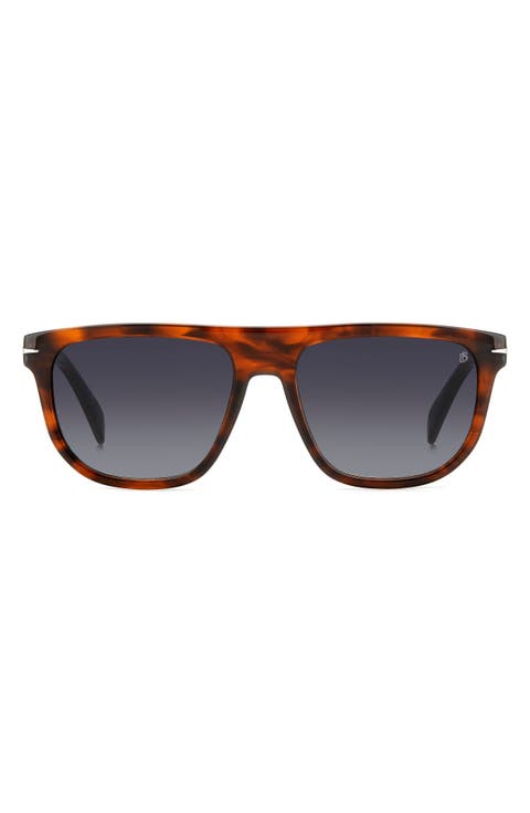 56mm Square Sunglasses