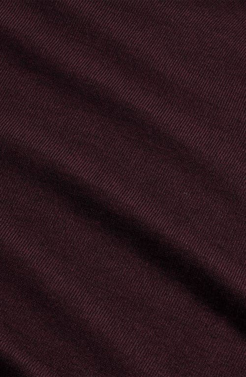 Nn07 Ted 6605 Wool Sweater In Burgundy