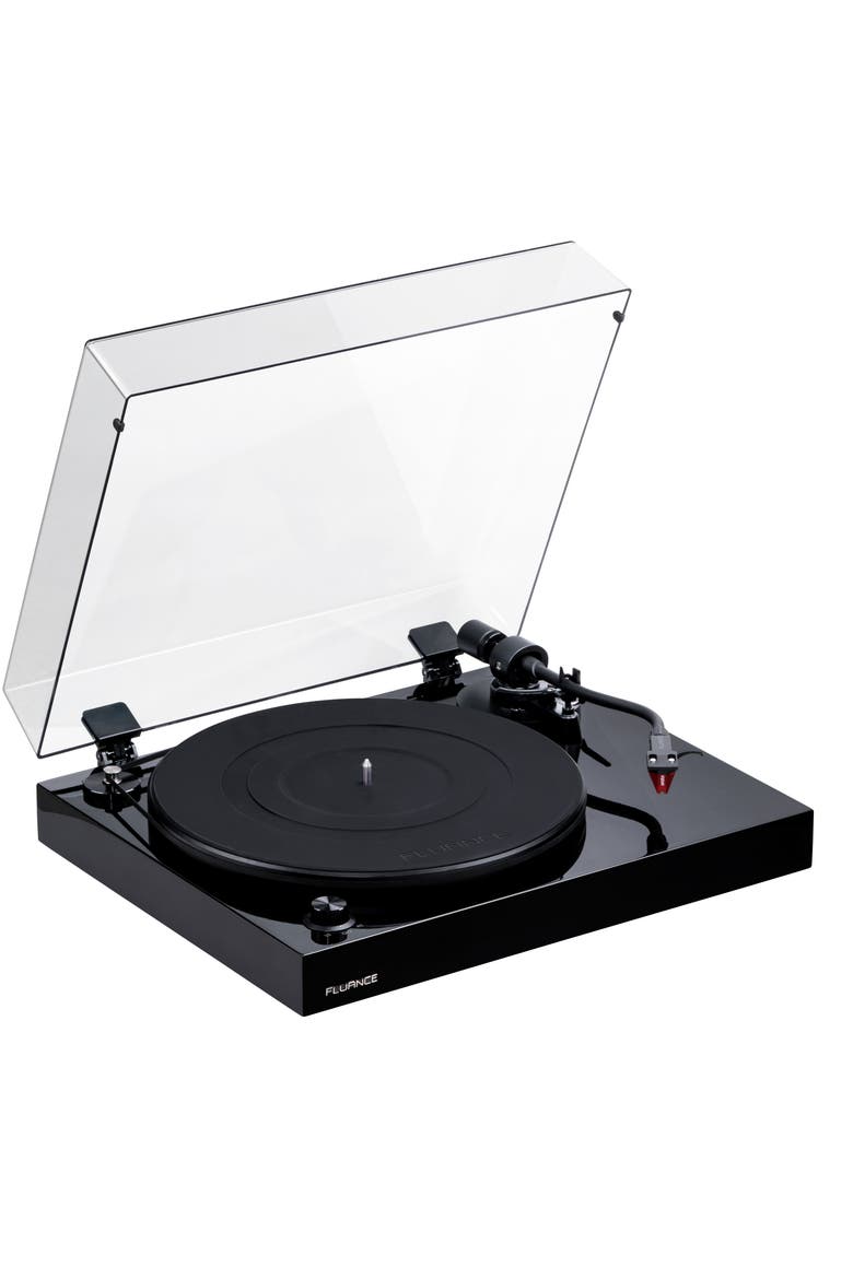 Reference High Fidelity Vinyl Turntable Record Player Ortofon Cartridge, Main, color, Piano Black
