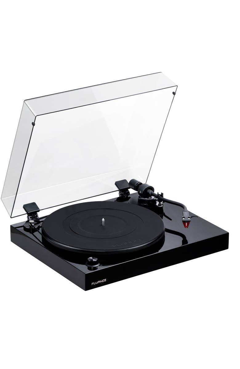 Fluance Reference High Fidelity Vinyl Turntable Record Player Ortofon Cartridge, Main, color, Piano Black