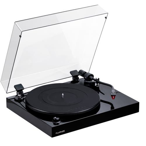 Fluance Reference High Fidelity Vinyl Turntable Record Player Ortofon Cartridge in Piano Black at Nordstrom