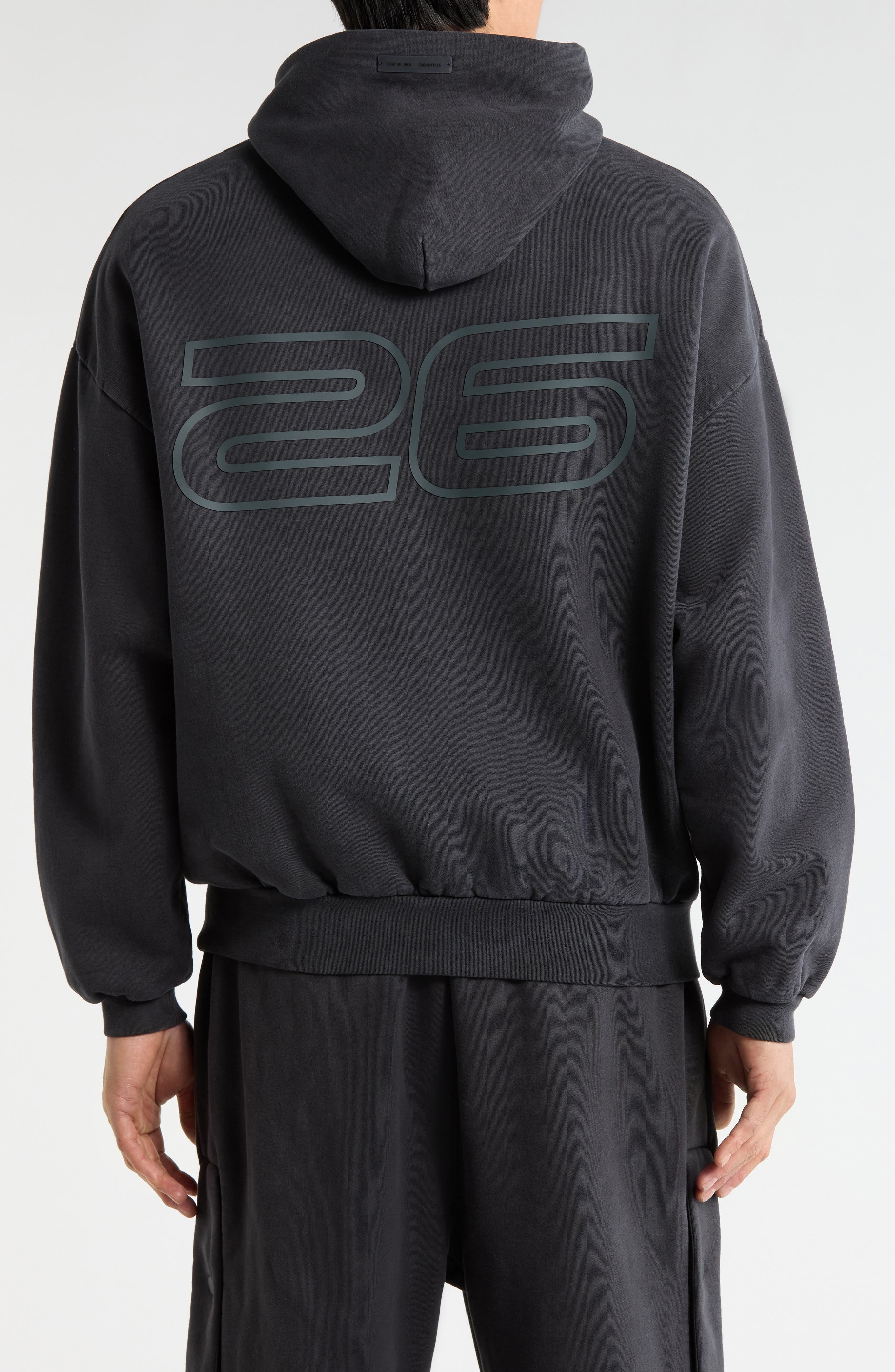 Fear of God Essentials '90s Cotton Hoodie (Men) | Nordstromrack