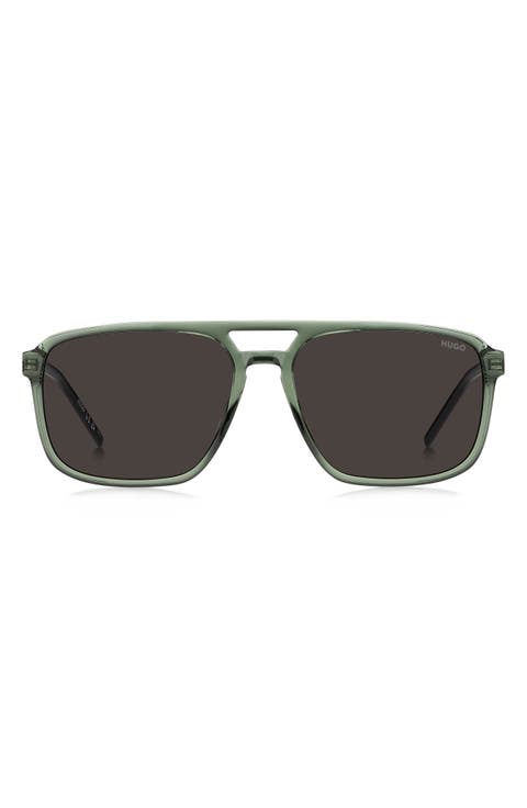 58mm Navigator Sunglasses