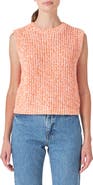 English Factory Marled Sleeveless Sweater