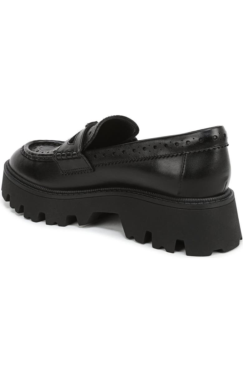 Circus NY by Sam Edelman Paisley Platform Penny Loafer, Alternate, color, Black