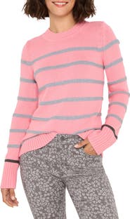 NIC+ZOE Go to Stripe Cotton Sweater