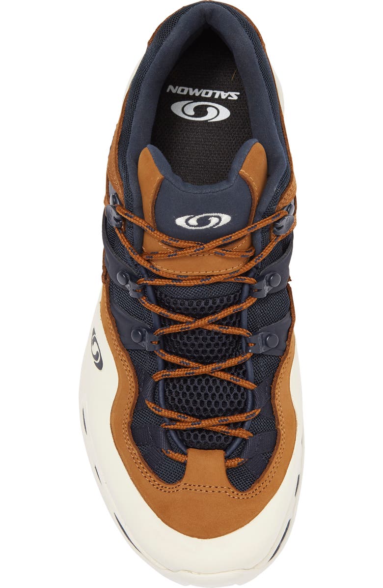 Salomon Gender Inclusive XT-Quest 2 Sneaker, Alternate, color, Vanila/ Rubber/ Dark Sapp