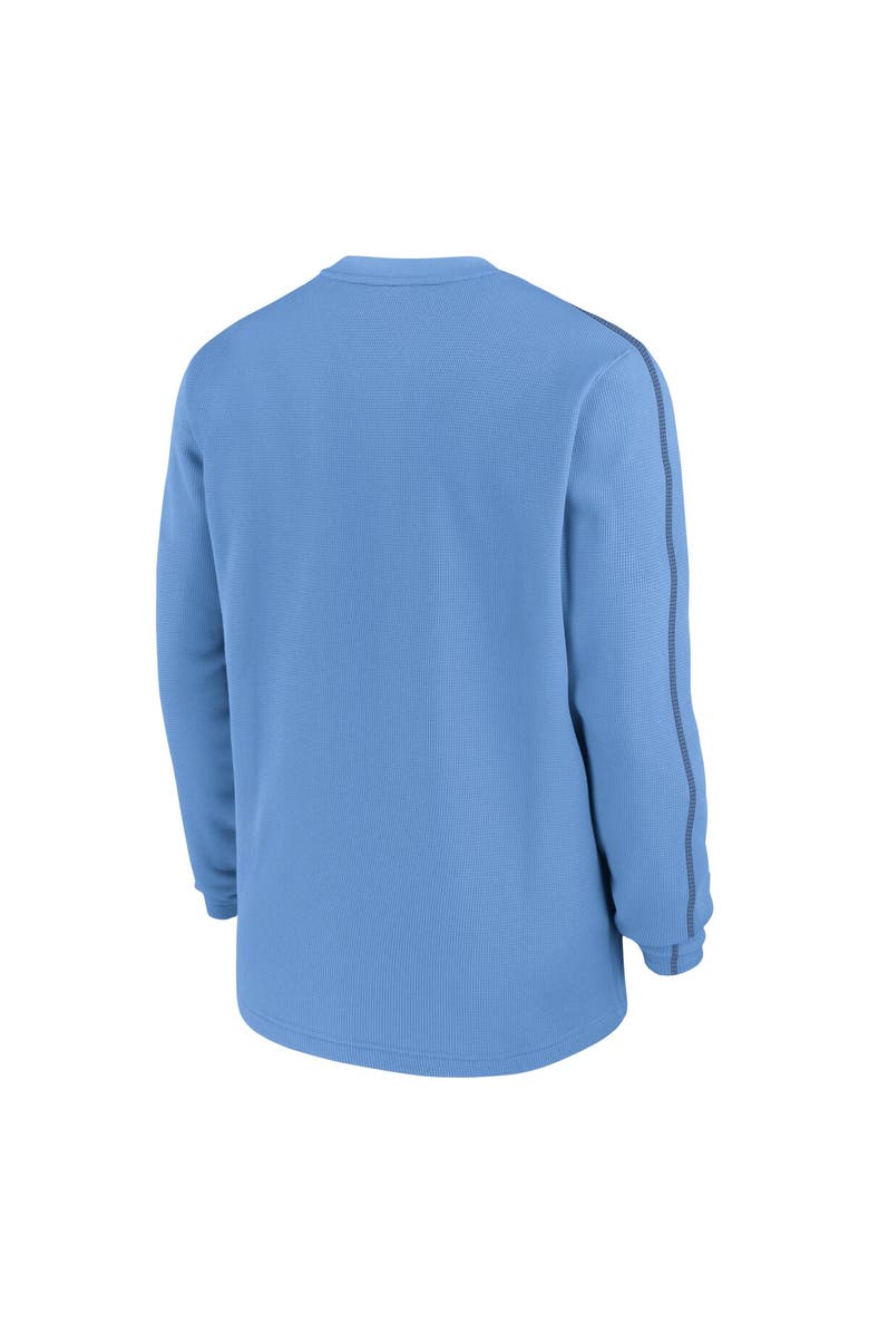 Jordan Brand Men's Jordan Brand Carolina Blue North Carolina Tar Heels 2024 Sideline Coaches Long Sleeve Top, Alternate, color, 