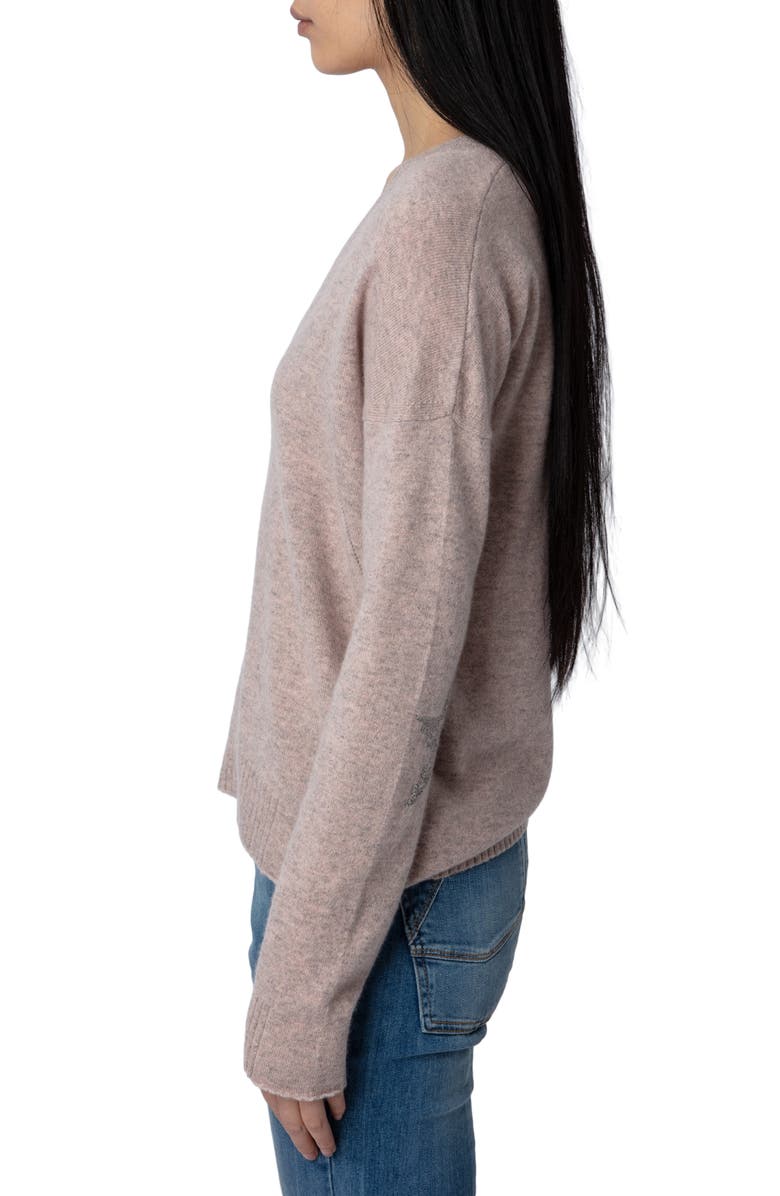 Zadig & Voltaire Vivi Cashmere Sweater, Alternate, color,