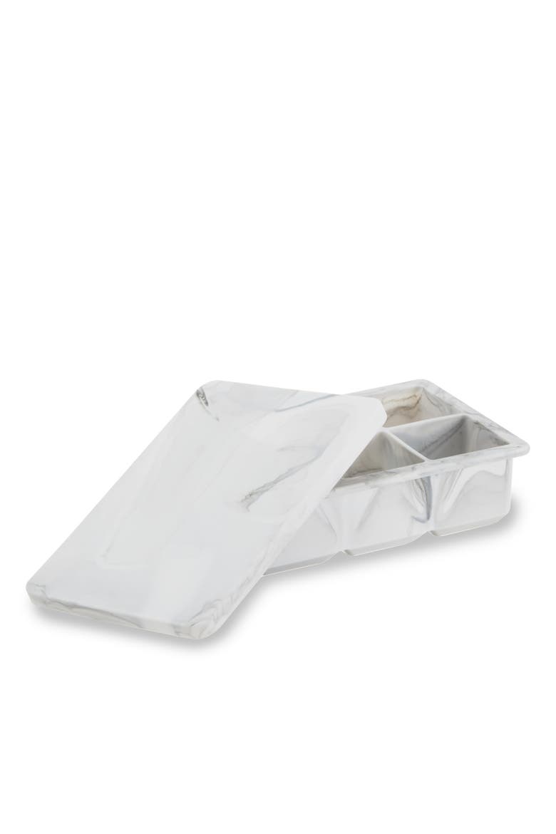 2" Ice Cube Tray with Lid, Main, color, Gray Marble