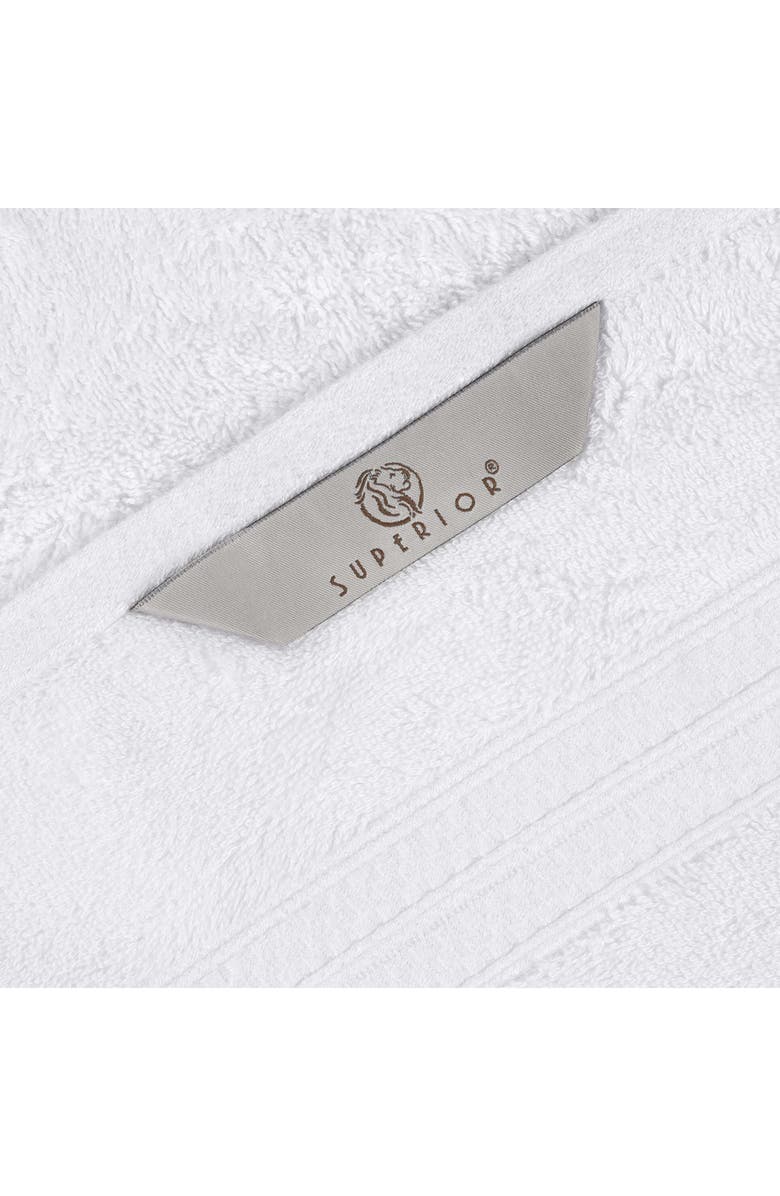 Superior 12-Pack Face Towel Set, Alternate, color, White