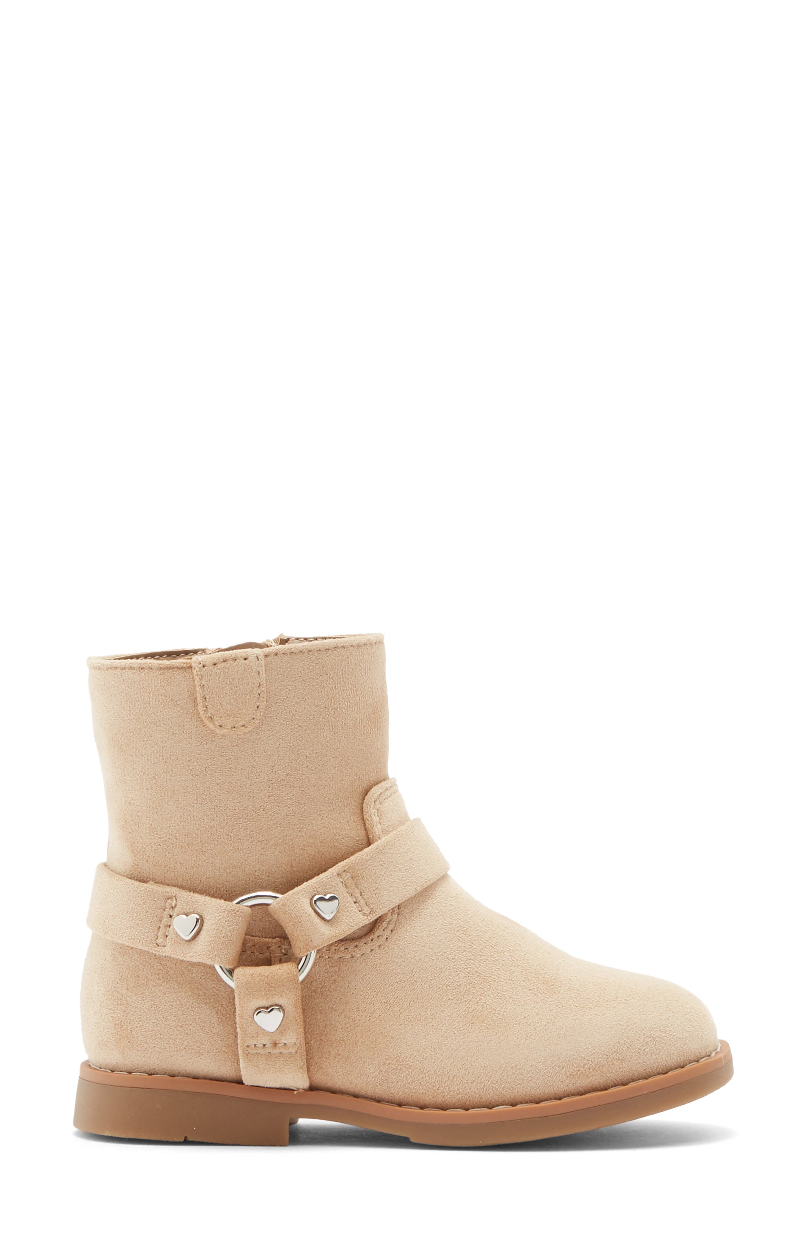 Kids' Monika Moto Boot, Alternate, color, TAN LIGHT